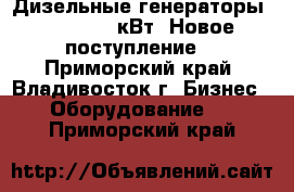 Дизельные генераторы  12 - 250 кВт. Новое поступление. - Приморский край, Владивосток г. Бизнес » Оборудование   . Приморский край